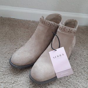 Tan Shoe Boots-Brand New